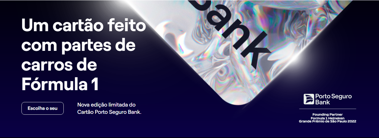 PORTO SEGURO BANK - CARTAO DE CREDITO F1